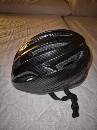 Casco Bici M/L y Culotte Btwin Talla M