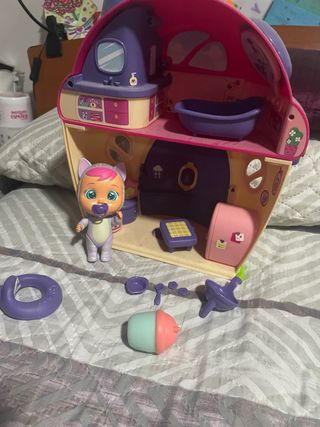 Casa Bebés Llorones Katie + accesorios