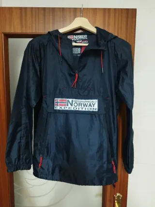Cortavientos Geographical Norway azul marino 