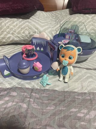 Bebés Llorones Iglú Cristal Accesorios