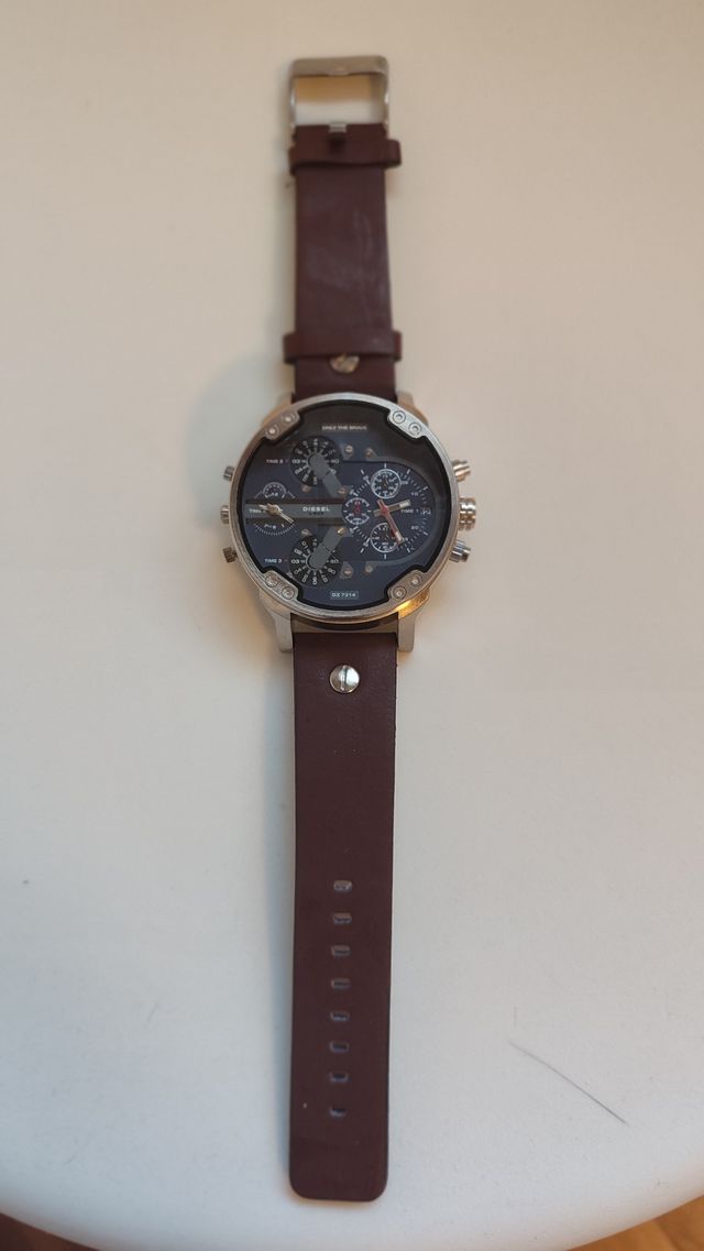 Reloj Diesel DZ7314 Hombre Marrón/Plata