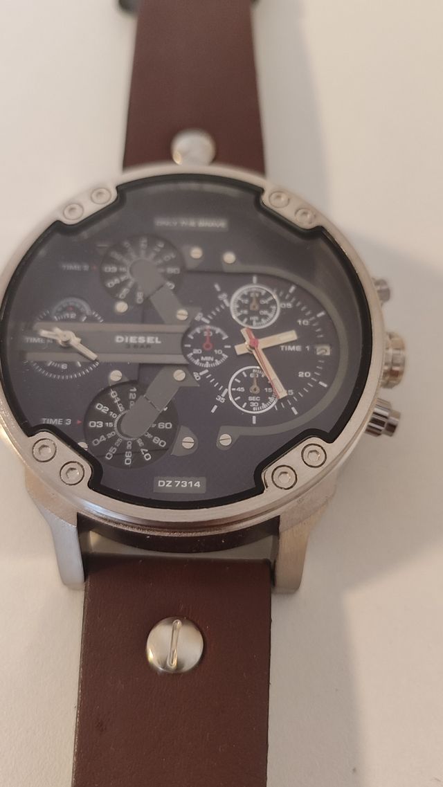 Reloj Diesel DZ7314 Hombre Marrón/Plata