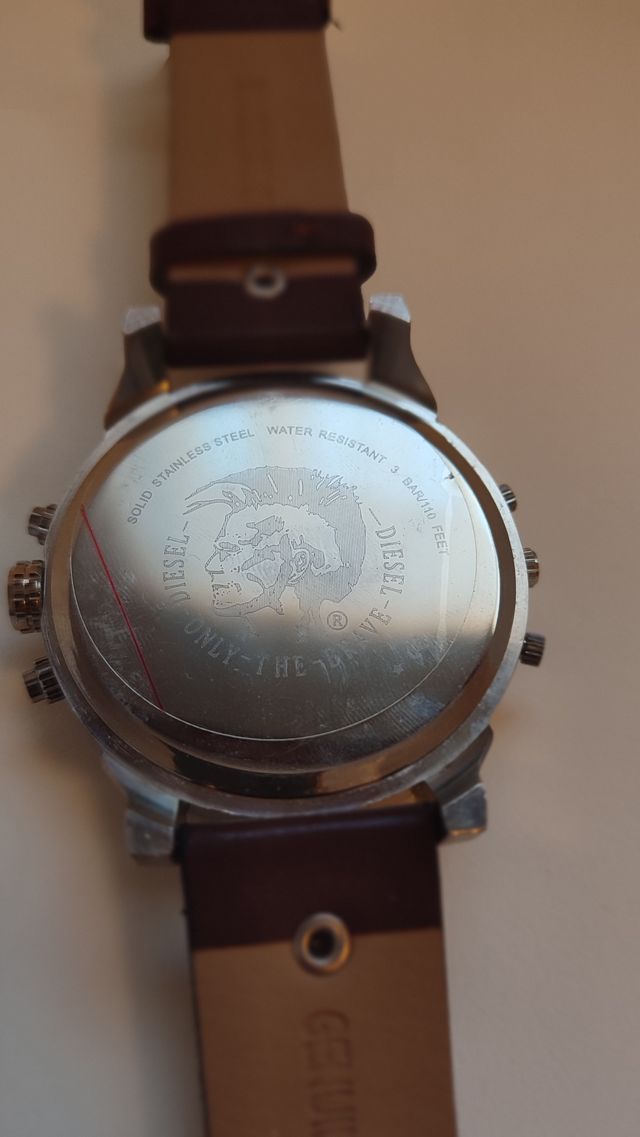 Reloj Diesel DZ7314 Hombre Marrón/Plata