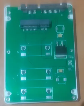 Adaptador para convertir mSata a SSD 2,5"