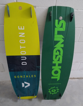 Tavola da kitesurf Duotone e Slingshot