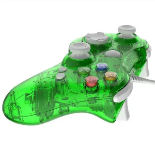 Mando Xbox Transparente Verde