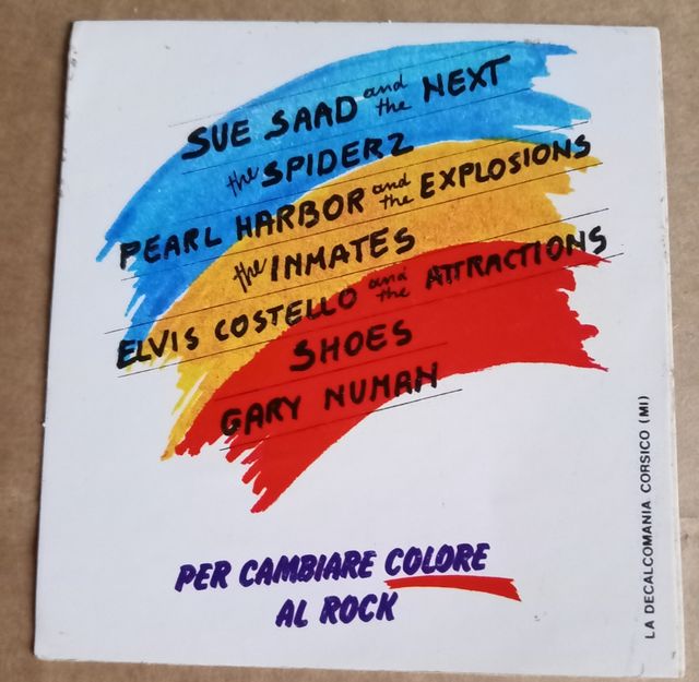 Adesivo Vintage Rock Sue Saad Pearl Harbor Elvis