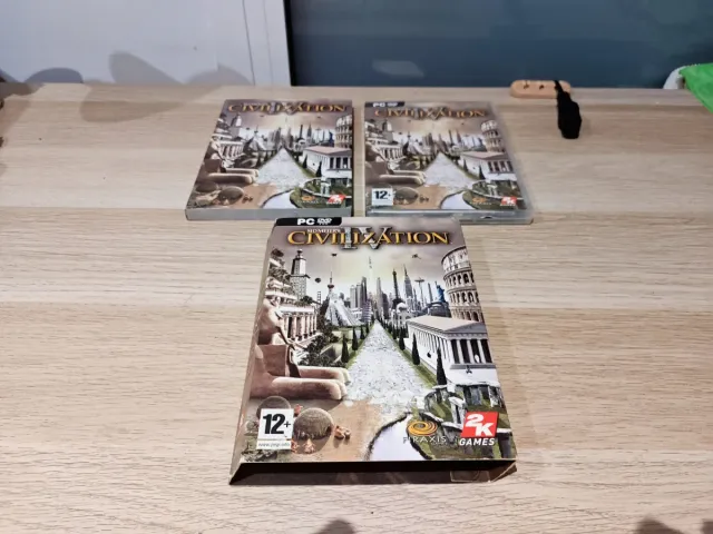 Scatola grande per PC Sid Meier's Civilization IV