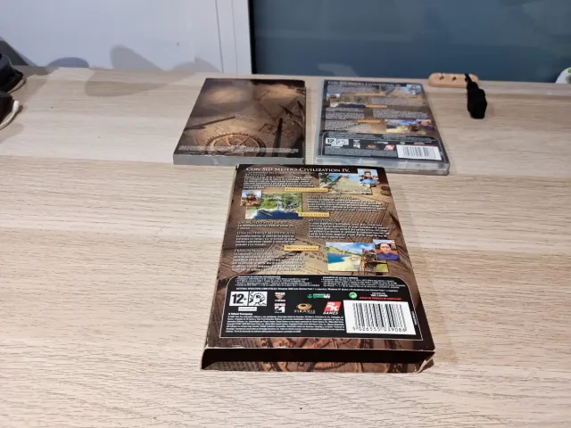 Scatola grande per PC Sid Meier's Civilization IV