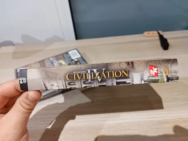 Scatola grande per PC Sid Meier's Civilization IV