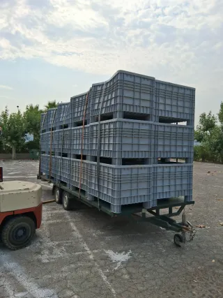 Palets de plástico apilables