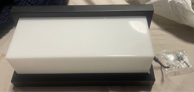 Lámpara LED PIBAOGU Negra Alta Potencia