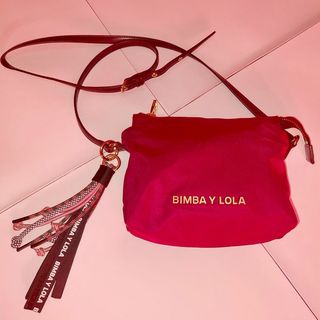 Bolso Bimba y Lola bandolera burdeos