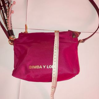 Bolso Bimba y Lola bandolera burdeos