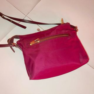 Bolso Bimba y Lola bandolera burdeos
