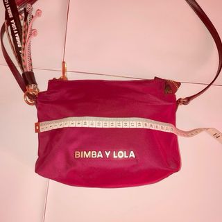 Bolso Bimba y Lola bandolera burdeos
