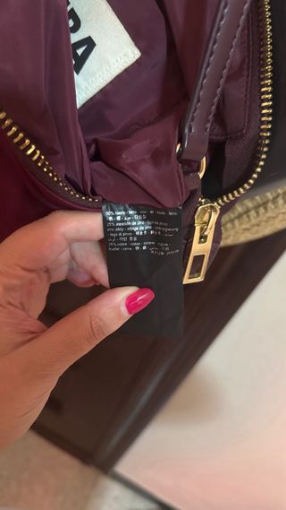 Bolso Bimba y Lola bandolera burdeos