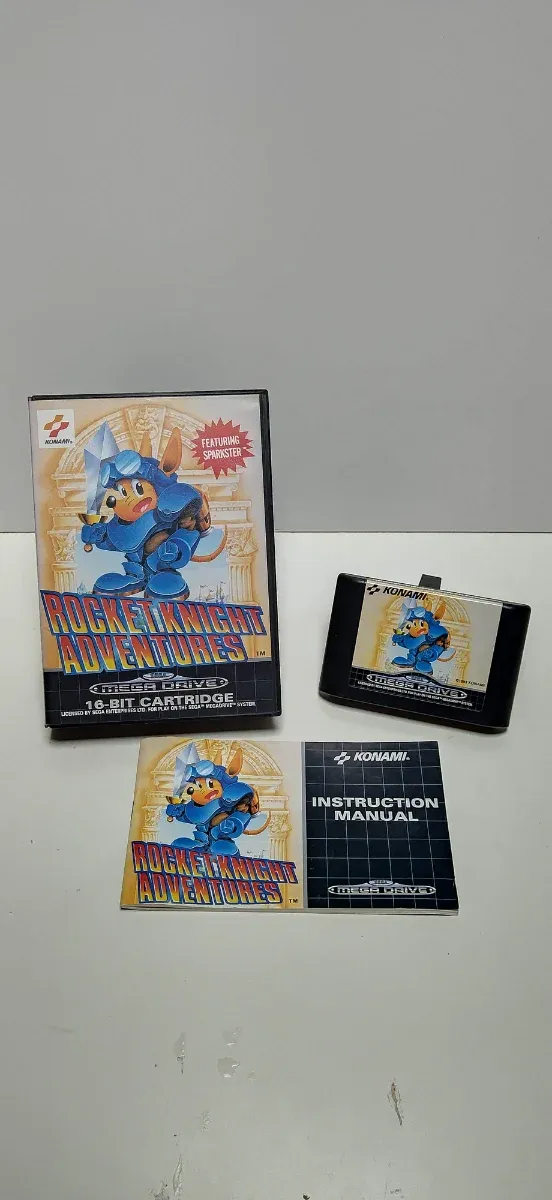 Rocket Knight Adventures Sega Mega Drive Konami