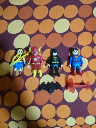 Figuras Playmobil DC Comics Max.Colecion completa