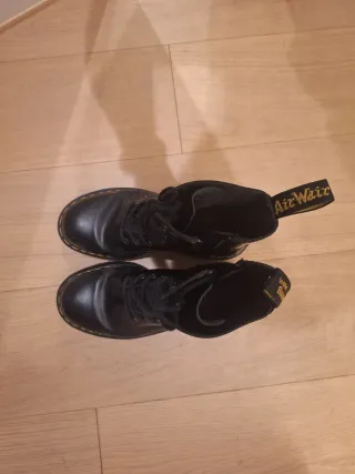 Botas Dr. Martens negras 39 con plataforma