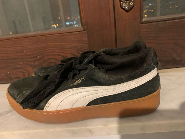 Sneakers Puma nere e bianche