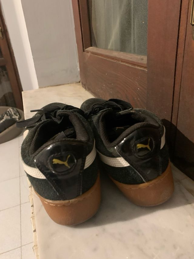 Sneakers Puma nere e bianche