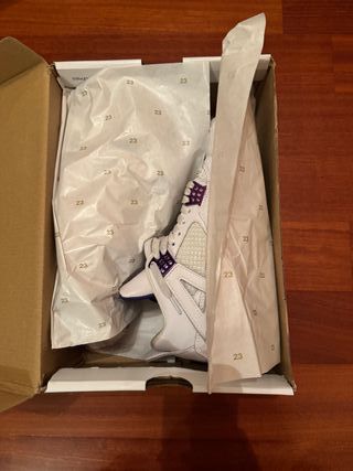 Air Jordan 4 Metallic Purple