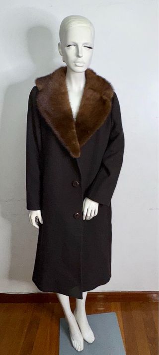 Abrigo Lana Dolce & Gabbana Marrón