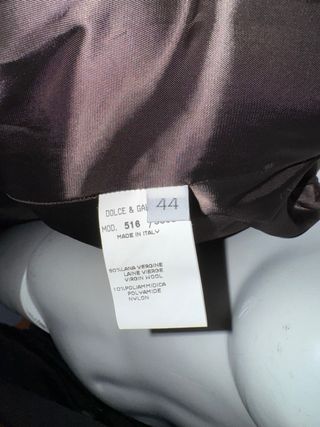 Abrigo Lana Dolce & Gabbana Marrón