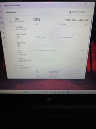 Ordenador portátil HP GAMING PARA JUGAR 16RAM 