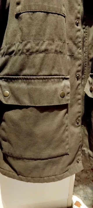 Chaquetón Militar Canal Street Verde Talla XL
