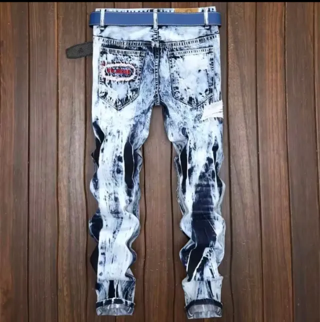 Vaqueros rasgados hombre talla 34/L