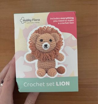 Set uncinetto Hobby Flora Leone