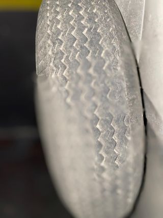 Remolque para perros.