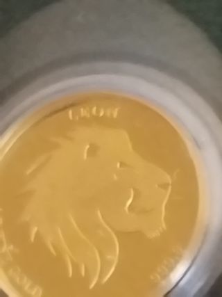Moneda Oro 1gr León