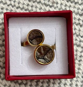 Anillo hecho a mano ajustable