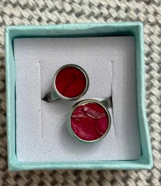 Anillo hecho a mano ajustable