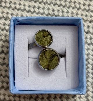 Anillo hecho a mano ajustable