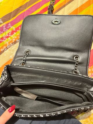 Borsa donna elegante tweed