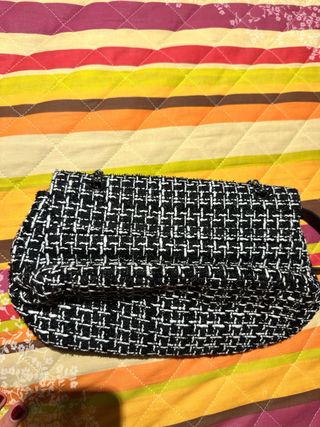 Borsa donna elegante tweed