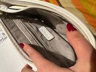 Borsa donna VERDE bianca