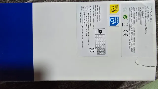 ZTE Blade A75 5G 128GB Plata/Negro