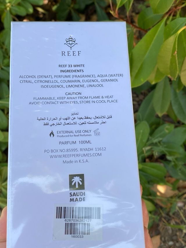 Perfume Reef 33 White 100ml