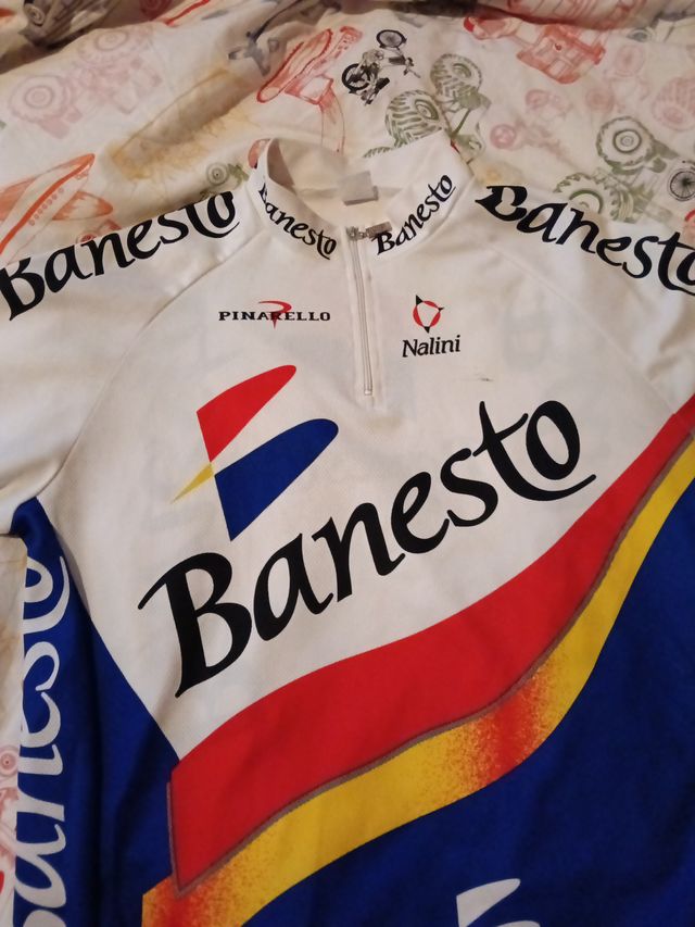 Maillot Ciclismo Banesto Nalini Pinarello.