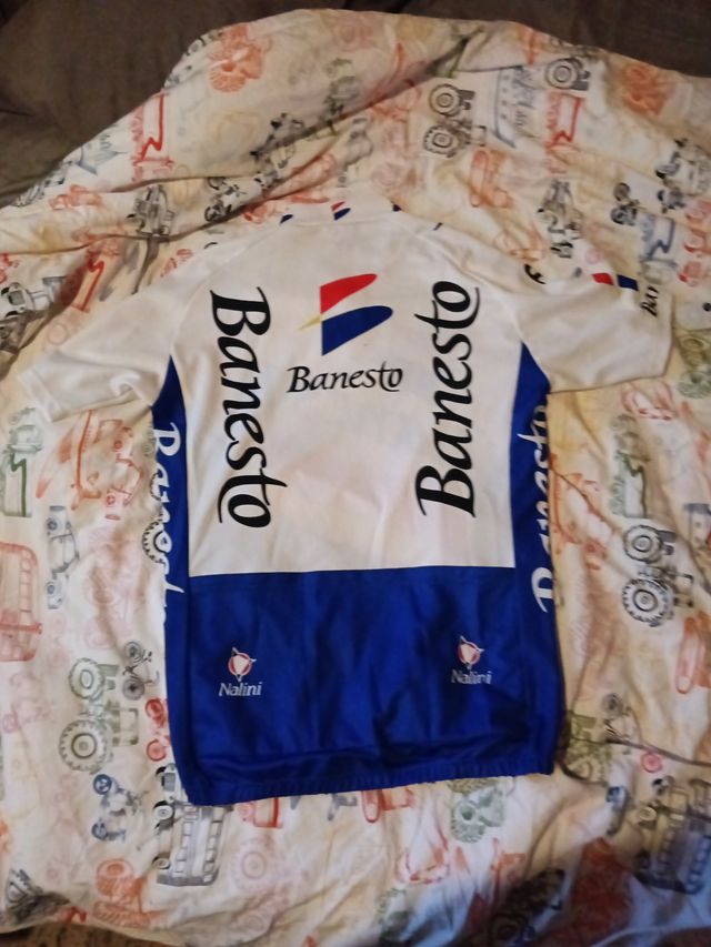 Maillot Ciclismo Banesto Nalini Pinarello.