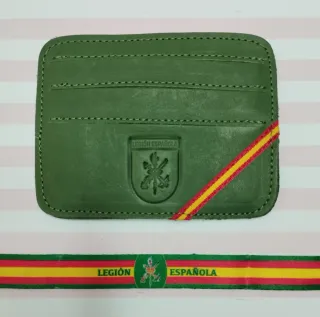 OFERTA! TARJETERO PIEL LEGIÓN + REGALO PULSERA 