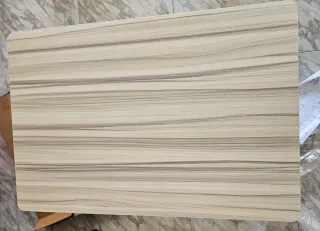 Mesa auxiliar ajustable madera y metal