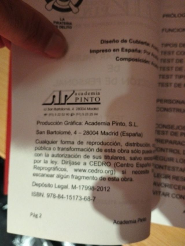 Libros de oposiciones