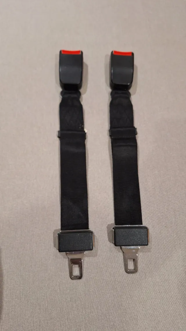 2 Alargadores de cinturón de seguridad Homologados