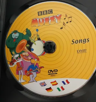 Muzzy english, español, français,deutsch, italiano